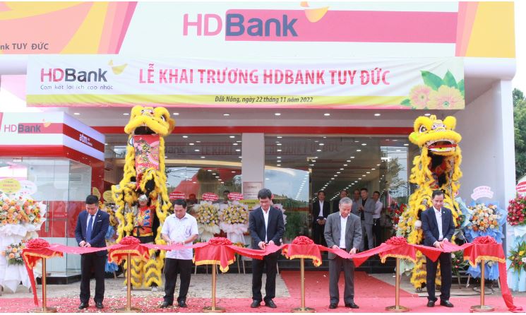 HDBank mở trụ sở mới ở Tuy Đức, Đắk Nông 