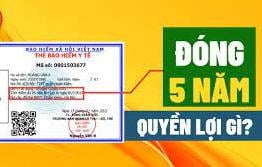 Năm 2023, đóng BHYT 5 năm liên tục được hưởng quyền lợi gì?